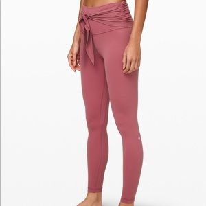 Lululemon wrap waist align pants